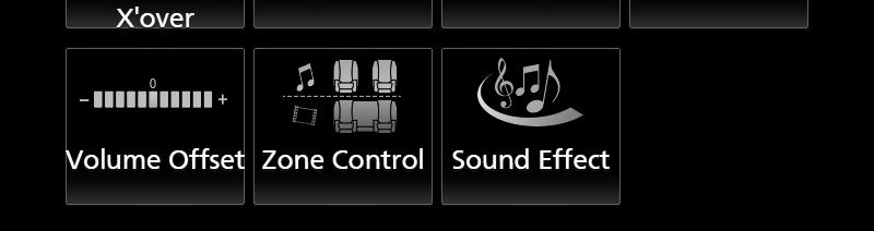 يضبط مستوى صوت المصدر الخلفي. عند تشغيل السماعة الخلفية فإنه يتم أيض ا تحويل الصوت الذي يخرج من طرف توصيل AV OUTPUT )خرج الصوتيات والمرئيات( إلى نفس المصدر.
