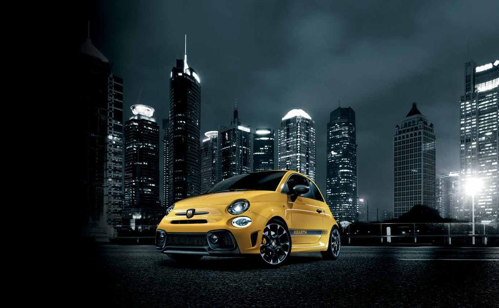 Uncompromising performance. Abarth 595 Competizione is equipped to push the sportiness to the limit.