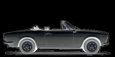 MA X POWER 170 HP 1966 The first Fiat 124 Spider.