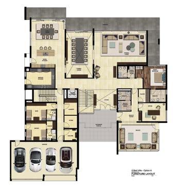 فيا ست غرف نوم - أ 6 BEDROOM VILLA - OPTION A Ground Floor القياسات )م( )m) Dimensions الطابق األرضي Formal Living 9.4 x 6.