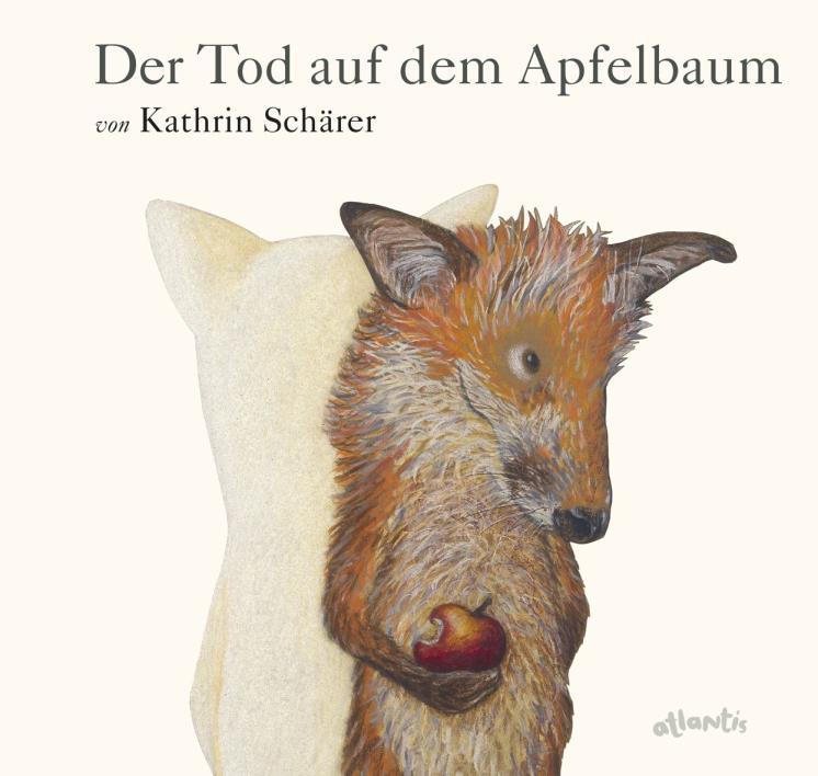 أمثلة من الرتمجة Kathrin Schärer Der Tod auf dem Apfelbaum Atlantis Verlag, Zürich 2015 ISBN 978-3-7152-0701-8 صفحات 15-1 Kathrin