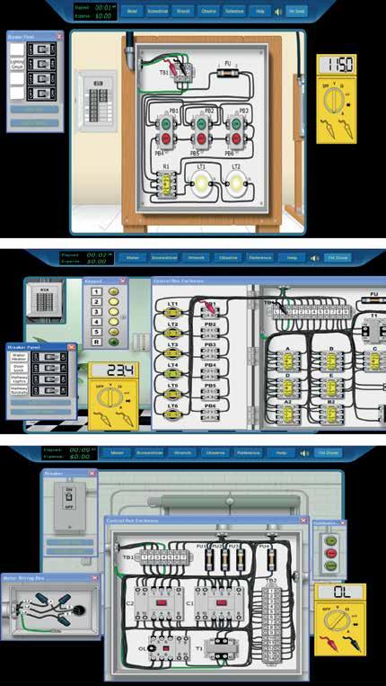 Electrical Circuit Simulator Control