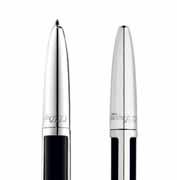 أقلام PENS 111 إس. تي. دوبون ديفي متعدد الاستعمالات من البلاديوم ا سود هيكله مكون من ألياف الكربون فهو قلم الحبر ا كثر إبداعا وعملية في مجموعته.