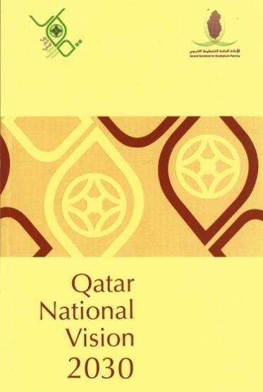 2008 رؤية قطر 2030: رباعية الركائز الرئيسية القرار األميري رقم )44( لسنة Human Development 1 2 Social Development Economic 3 4 Development
