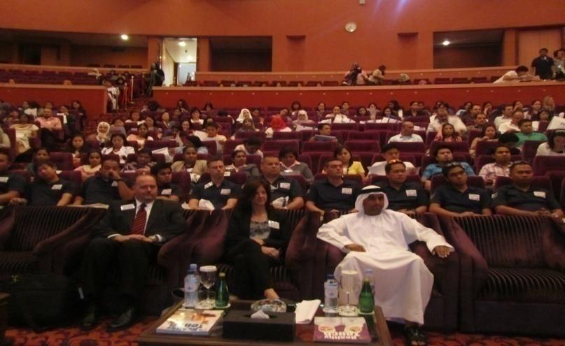 Date:12 Oct 2011 تاريخ : 12 أكتوبر 2011 Organized by ENA in the Trauma Conference Officers Club, Abu Dhabi No.