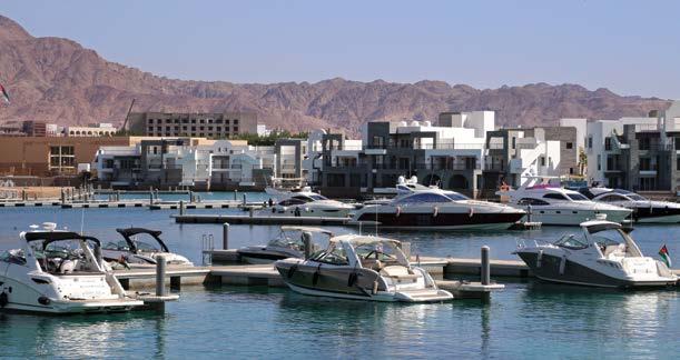 exquisite in Jordan, the Ayla Marina is positioned to become the heart of a thriving island community that offers berthing for residents and non-residents.