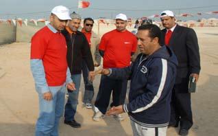 be organised by an industrial company, he said. The volunteers visited the tents to assess three important issues: safety, health and environment, said Mahmood.