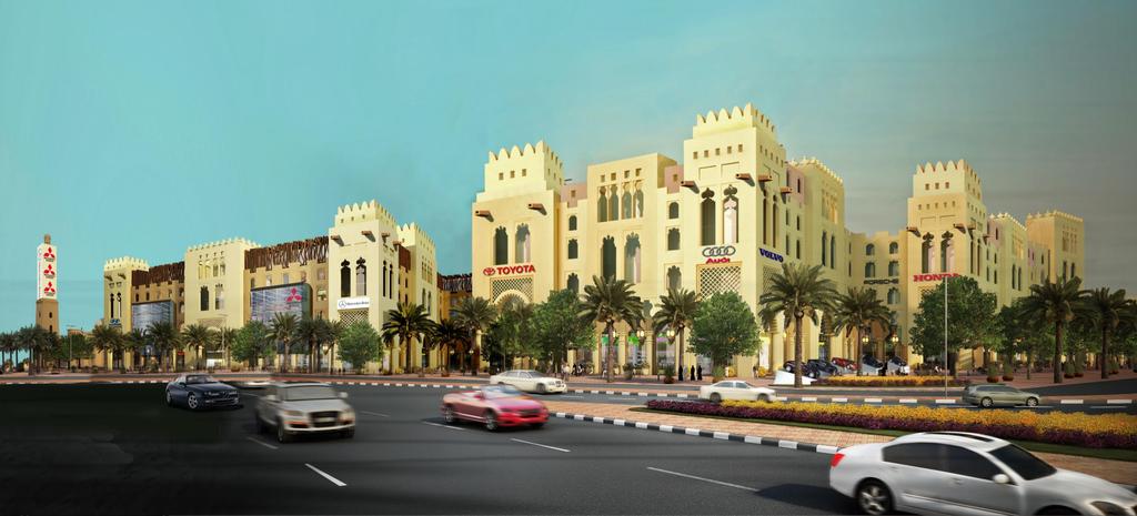 Al Ain Municipality Investment Projects Car Showroom