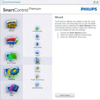 التشغيل األول - المعالج في أول مرة يتم فيها تشغيل SmartControl