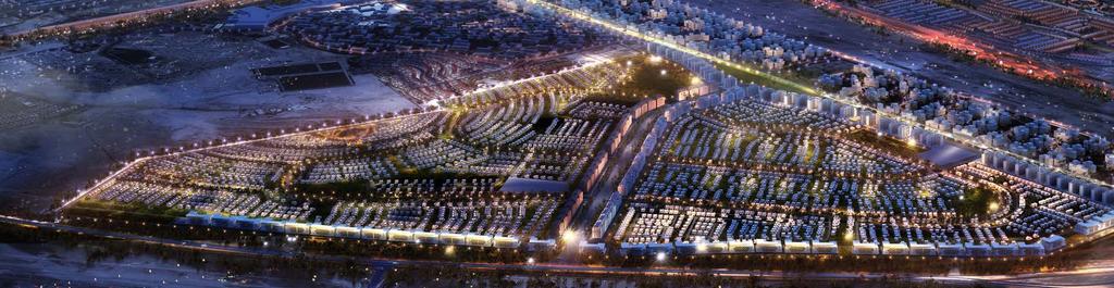 The Bustling Heart of New Dubai القلب الصاخب لمدينة دبي Al Furjan is in the heart of new Dubai, rising within a multiphase development that comprise of the EXPO 2020 Pavilion, Dubai World Central