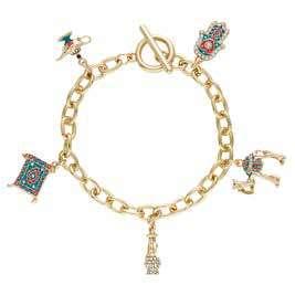 80 Ladies Jewellery Buckley London Middle Eastern Multi-Charm Bracelet Item Code: 0370 BHD 18.900 US$ 51.