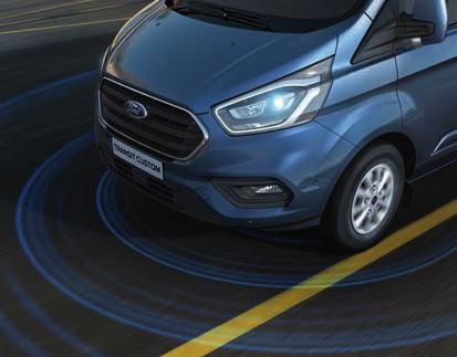 It senses when you are deviating from your chosen lane and aims to keep you on track by automatically regulating braking and engine output.