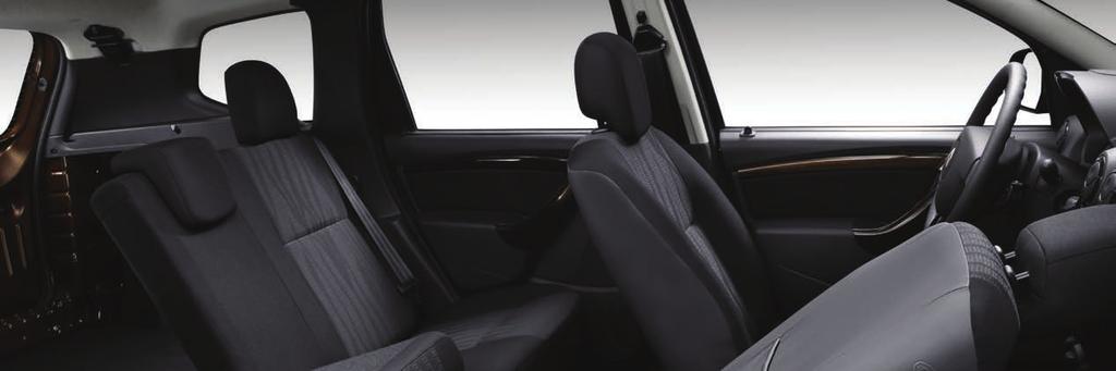 glass and rear windscreen. SE version: Safety Pack including front seats side airbags and front seatbelt pyrotechnic pre-tensioners (with optional leather seats).