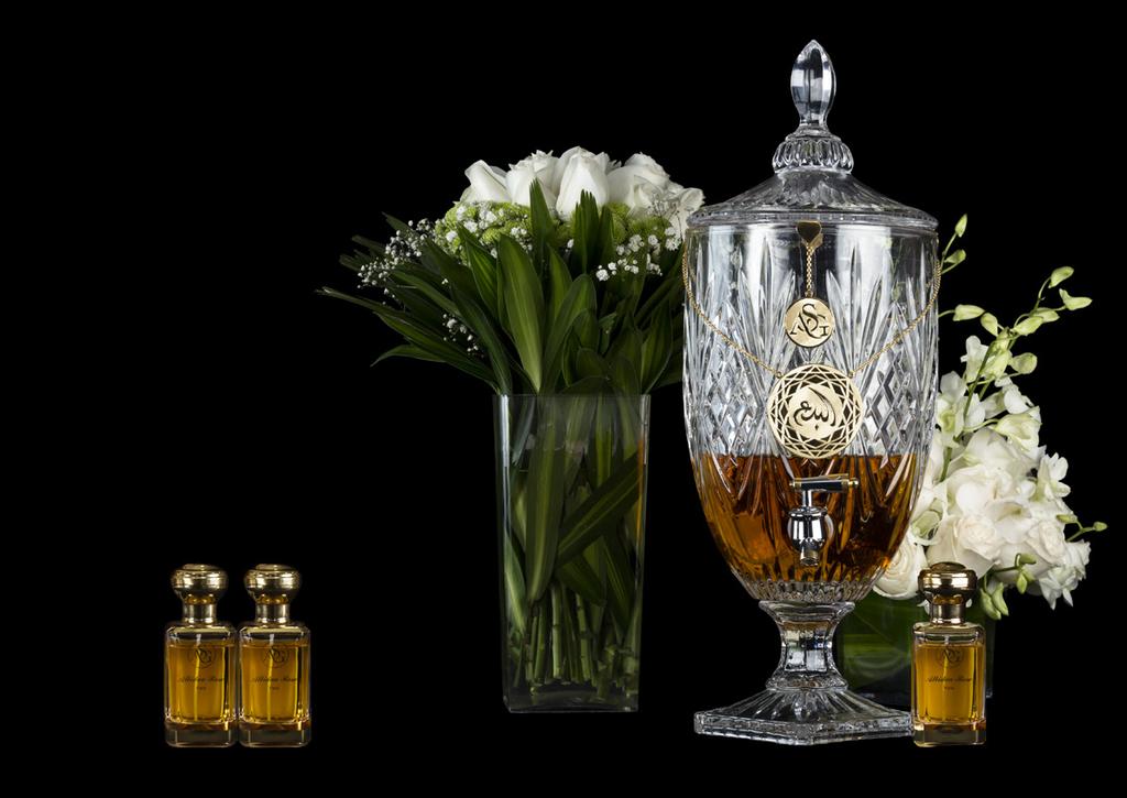 PERFUMES العطورات A new line of perfumes from Al Bidaa Swords & Gifts, produced by the most respected