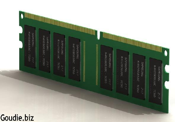 المعالج Processor -4 الذاكرة Memory ھناك نوعان من الذاكرة :(RAM) ذاكرة الوصل العشواي ي Random Access Memory تحتفظ