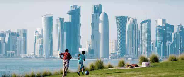 THE ART OF SUCCESSFUL CITY LIVING In Qatar there are no limits to creative living.