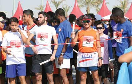 the longest races in the Middle East with a distance of 48km.