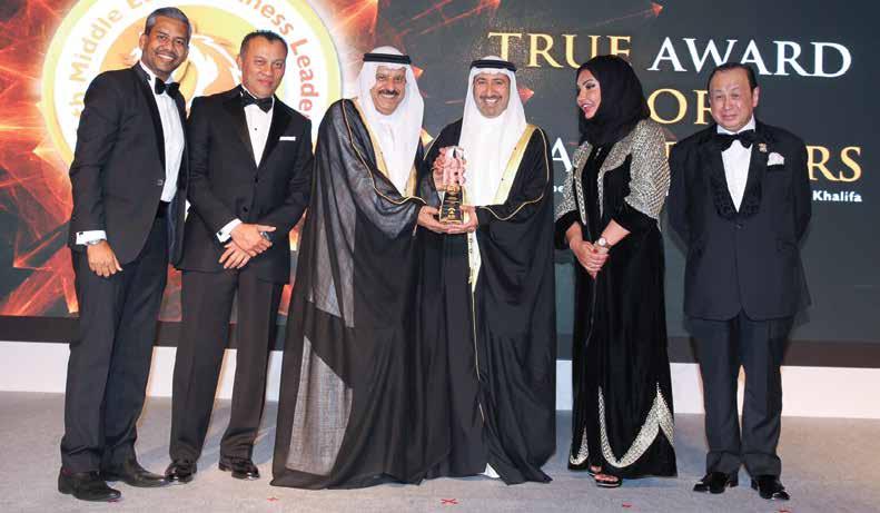 6 ALBA NEWS 7 أخبار البا ALBANEWS Alba Chairman receives Lifetime Achievement Award from MEBSLA 2015 Alba is proud to announce that its Chairman of Board of Directors, Shaikh Daij Bin Salman Bin Daij