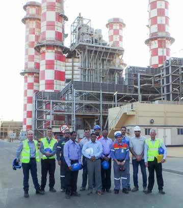 During the visit, many subjects were discussed, including the gas turbine minor and major overhaul strategies, range of in-house services and many more.