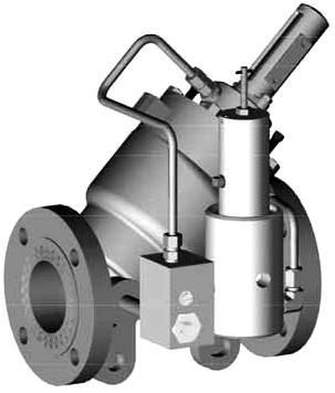 Pilotoperated Pressure Relief Valve شكل) 008 (