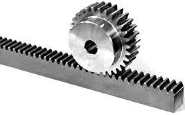 شكل) 037 ب( Pinion Rack تحويل الحرك الخطي إلى حرك دو