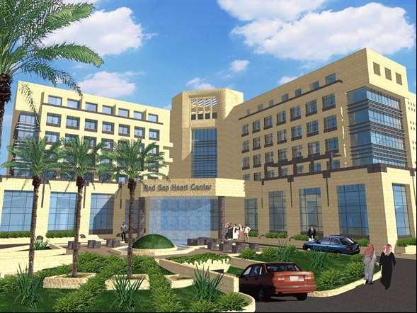 Red Sea Heart Hospital مستشفى البحر األحمر للق لب Number of beds Private joint stock company Aqaba - Jordan 32600 m² 120 Beds Design and Supervision The building consists of eight floors that include