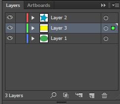 Layer Panel في Layers خصائص من أو التصميم
