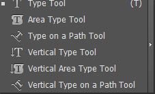 Type Tools -24 تستخدم االدوات أدوات Type Tools في إضافة النصوص Type Tools بظهور النصوص