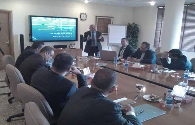 A Visit from the Committee of Economy and Investment to the Jordan Capital Market Institutions The Executive Chairman of the Board of the Commissioners at Jordan Securities Commission (JSC) Mohammed