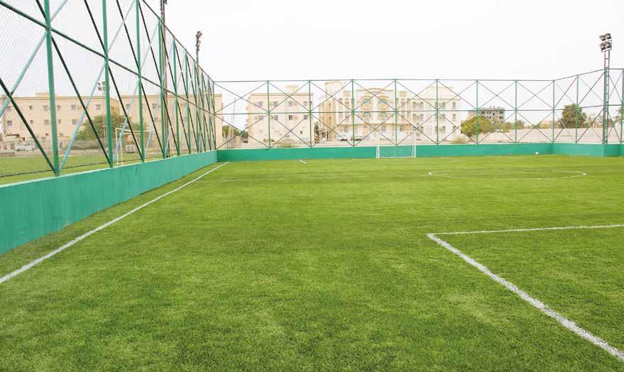 Al Salam Clubs by providing infrastructure projects such as grassing, lighting, fencing and installing irrigation systems to encourage those teams and improve their sport performance.