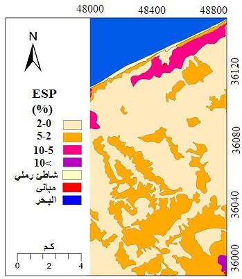 35 تقييم ترب المرج ةي ليبيا باستخدام تقنية نظم المعمومات الجغ ارةية شككل.