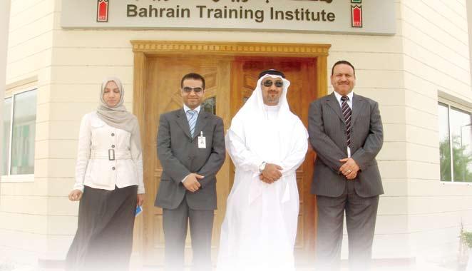 Director General was accompanied on his visit by Deputy Director General Training Mr. Fadel Rabea and Head of Media and Public Relations Mr. Isa Bu Mtaia.