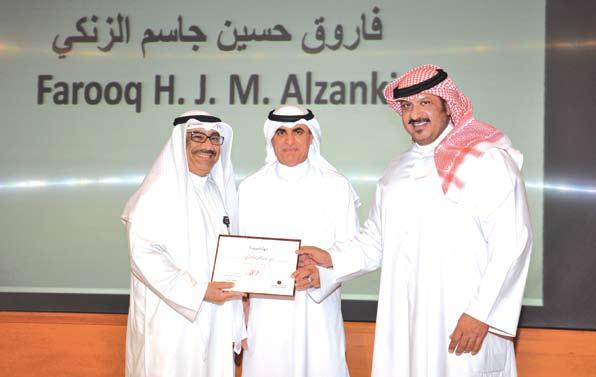 Honoring Under the patronage of KPC s CEO, Mr. Farouq Al-Zanki, KPC held a celebration for its long-service employees.