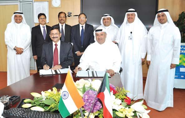 Contract KPC signed a contract worth $7.5 billion with India Oil Company to export crude oil annually.