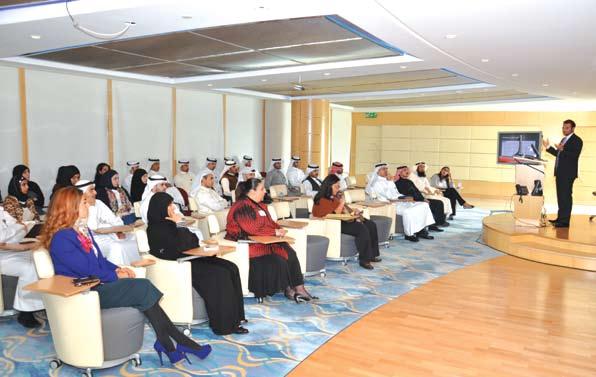 Training Passport Training and Career Development Sector headed by Sheikha Shatha Nasser Al-Azbi Al-Sabah launched the Training Passport initiative, which documents the training courses conducted for
