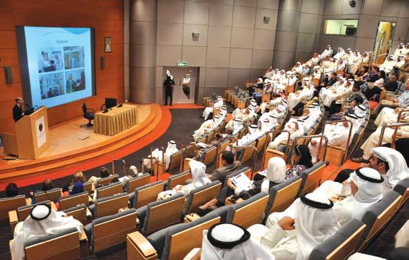 Lecture KPC represented by Financial Affairs Sector organized coincidently with World Diabetes Day a lecture to highlight diabetes and its hazards in collaboration with Dasman Diabetes Institute.
