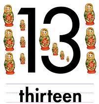 WORKSHOP Introduce: Numeral 13 and