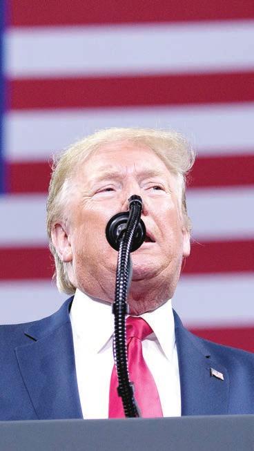 العالم 19 nidaalwatan.com العدد - ١٣٦ السنة األولى الخميس ١٢ كانون األو ل 2019 سوريا "حرب العزل" مستعرة وسط أرقام اقتصادي ة ممتازة ترامب "القوي" لن يسقط!