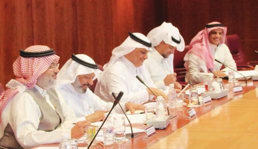 77 A Window on SCFHS During his meeting with Medical Facilities Committee at the Chamber of Commerce, Dr.