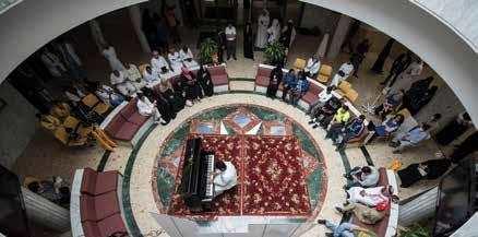 treated to performances by Eman Al Hashimi, Mohammed Al Awadi and Sherine Tohamy.