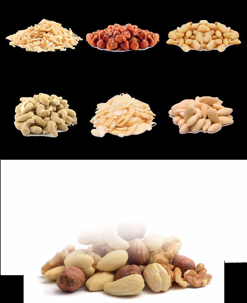 مكسرات Nuts Almond Sticks 1Kg Hazelnut Without