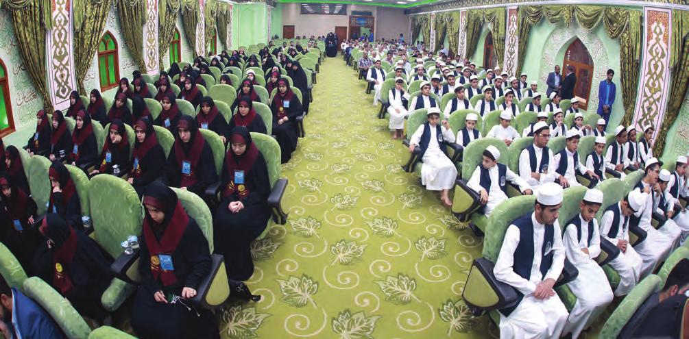 حفظ القرآن الكريم بعد أن وجه الجمهور األسئلة للحفظة بشكل تلقائي فيجيب الموهوبون الصغار بطريقة أذهلت القرآنيين وعامة الحضور على حد سواء بسبب سرعة اإلجابات التي فاقت قدرة