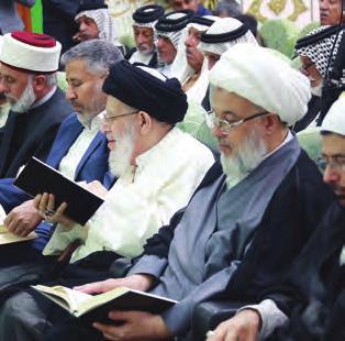 مهارات الحفظ بعد أن أجابوا عن كل األسئلة مشيرين إلى مواضع اآليات من األجزاء والسور والصفحات واألسطر وفيما إذا كانت اآلية عن يمين أو شمال دفتي المصحف الشريف وقد ارتفعت