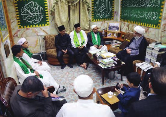 بماذا تبرع الوفد األندونيسي للعتبة الحسينية المقدسة أخبار في إطار سعيها لتفعيل اتفاقية التعاون القرآني استقبل مدير دار القرآن الكريم في العتبة الحسينية المقدسة الشيخ حسن المنصوري وفدا اندونيسيا وصل