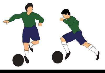 مواصفات تشير لاتجاه الأداء الكرة أن الارتكاز الصحيح من قدم من مواصفات