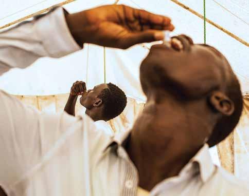هناك ملمح أساسي للعالقة بين الوباء والنزاع وهو أنه ويف كثير من النزاعات املسلحة وحاالت الطوارئ األخرى فإن عدد الضحايا الذين يلقون حتفهم جراء املرض وسوء التغذية اللذين يسببهما النزاع ي عد أكبر من عدد