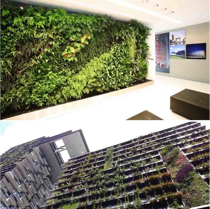 106 النظرية املعامرية املوحدة الشكل رقم )113(. /http://www.greenz.nl/interieur-beplanting/living-green-walls /http://ogrodwcentrum.