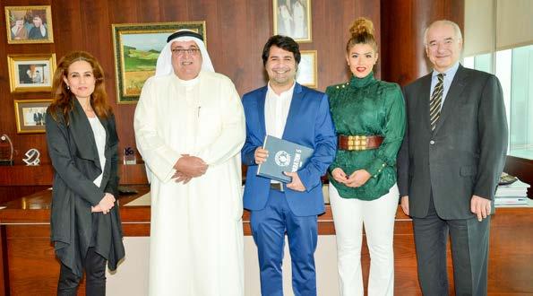 Heathum Butikhi and KIPCO Group CSR Director Ms. Abeer Al- Omar.