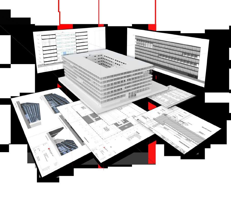 sections األقسام elevations االرتفاعات 3D