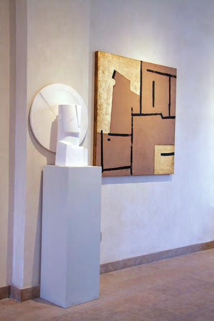 Egyptian artists at the Galeria Museum.